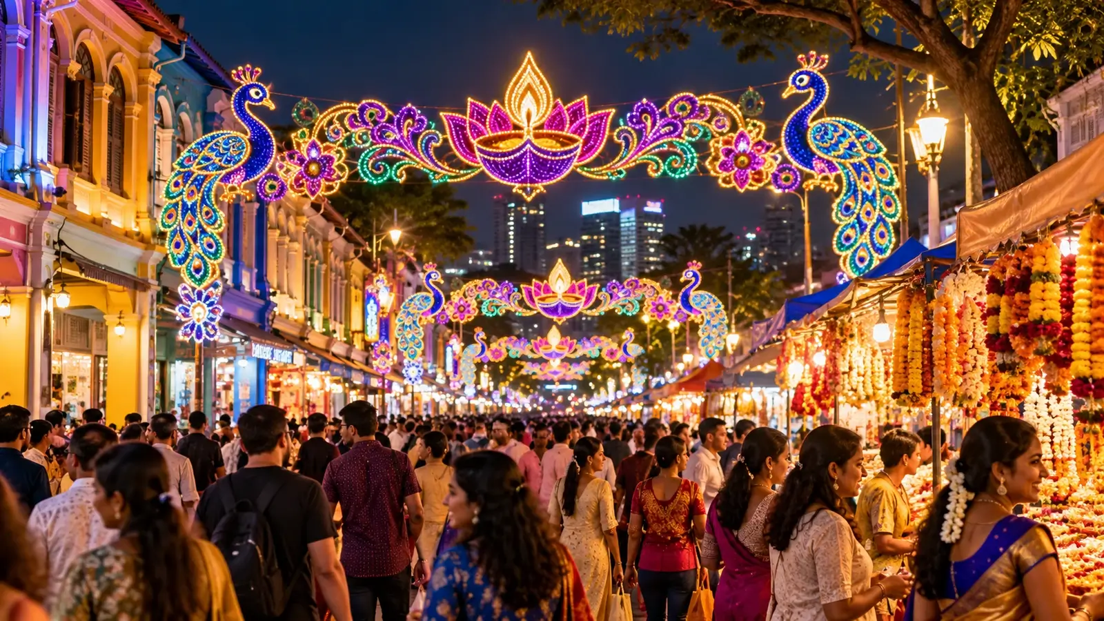 Deepavali 2026 Singapore: Little India Light-Up, Festival Village & Free Events